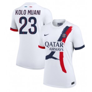 Paris Saint-Germain Randal Kolo Muani #23 Dámské Venkovní Dres 2024-25 Krátký Rukáv